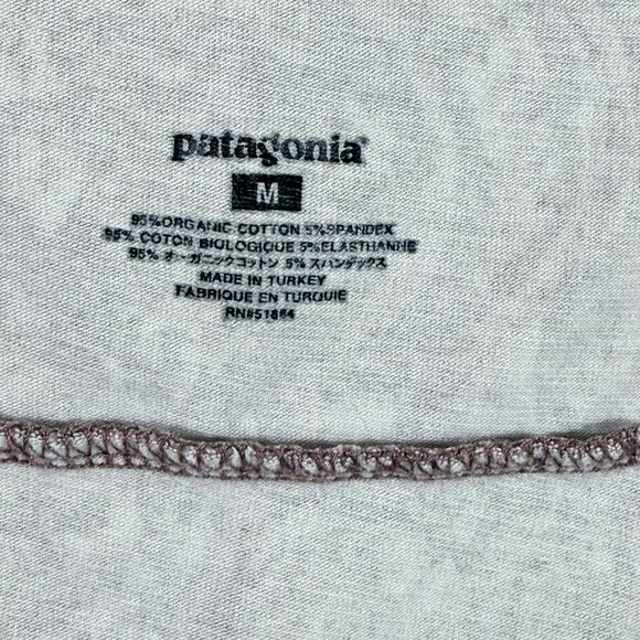 Patagonia Mauve Sleeveless Abstract Paisley Organic Cotton Margot Dress Womens M - Picture 3 of 7